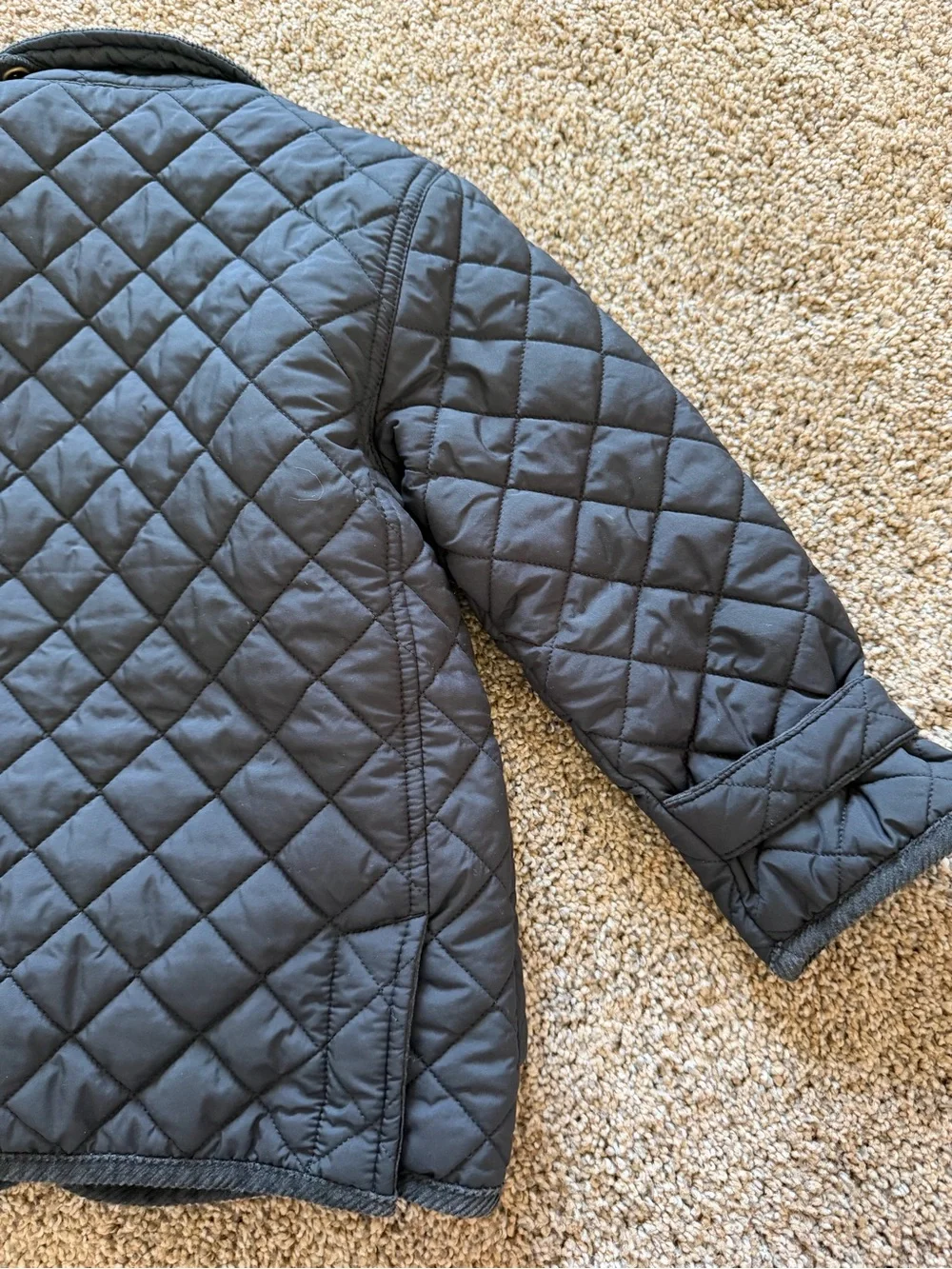 POLO RALPH LAUREN Navy Blue Quilted Jacket